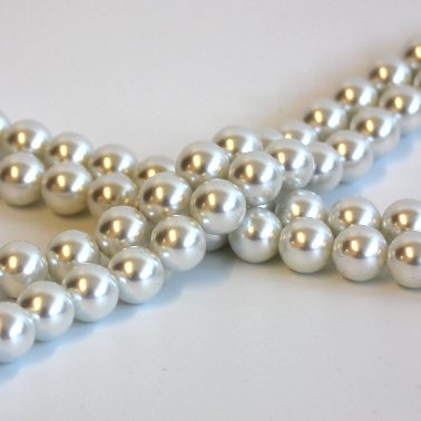 10mm White Pearls