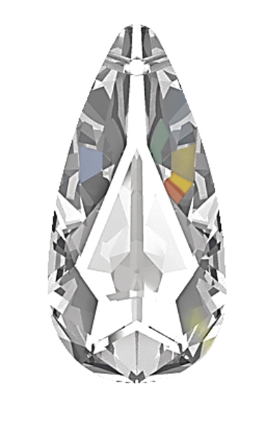 Swarovski crystal AB large pendant drop 24x12mm