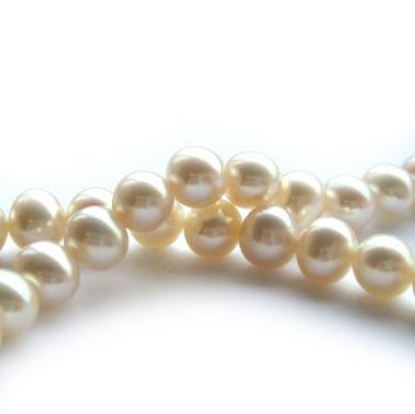 5 - 5.5mm Cultured Pearl White