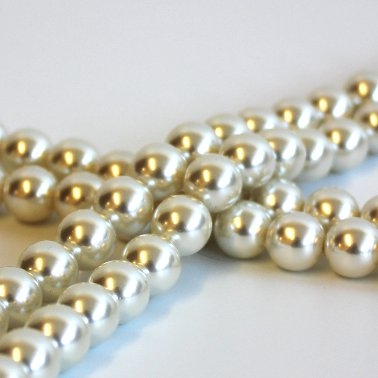 10mm Light Cream Pearls