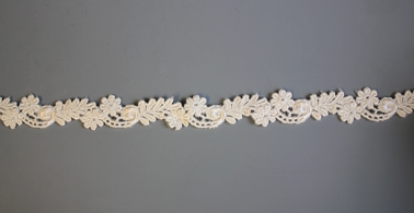 Guipure garland lace edging 