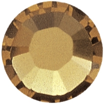 SWAROVSKI ELEMENTS Flatback SS12 Crystal Golden Shadow Foiled