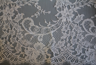Stunning ivory all-over lace  